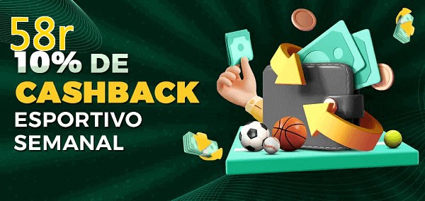 10% de bônus de cashback na 58r